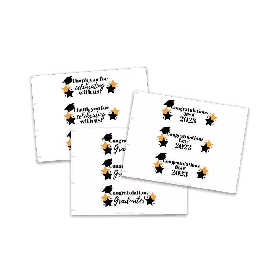 Free Printable Graduation Candy Wrappers 2023