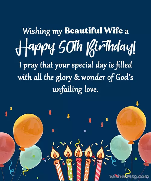 100+ Happy 50th Birthday Wishes and Messages