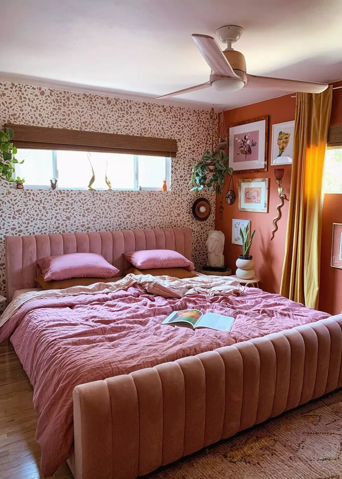 pink bedroom cozy colorful bedroom nordroom