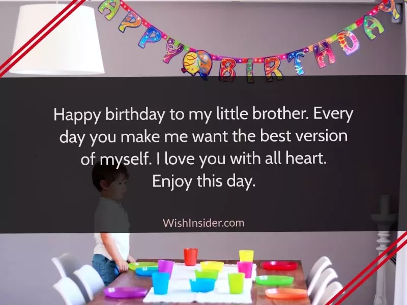 birthday wishes for your little brother