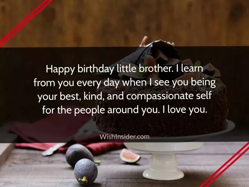 35 Birthday Wishes for Little Brother