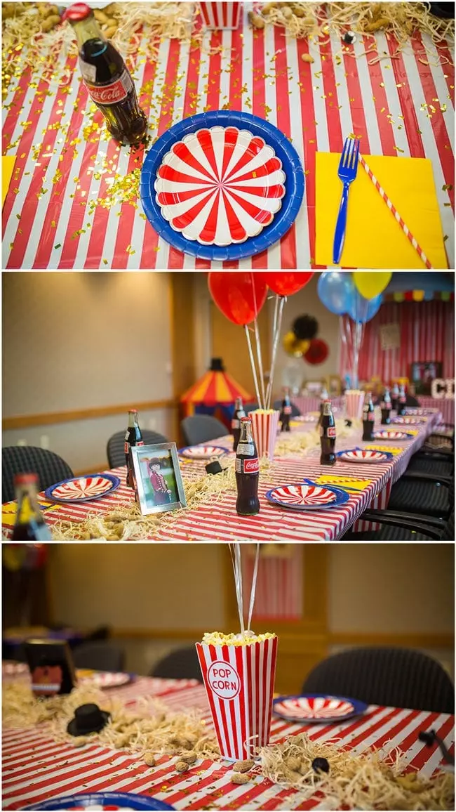 Circus Theme Party Dessert Table