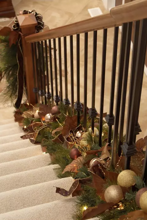 Christmas Banister Garland