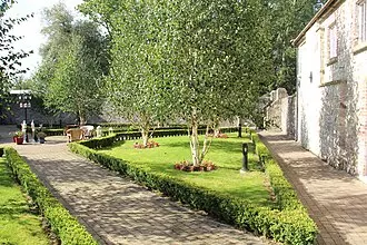 Upper walled garden
