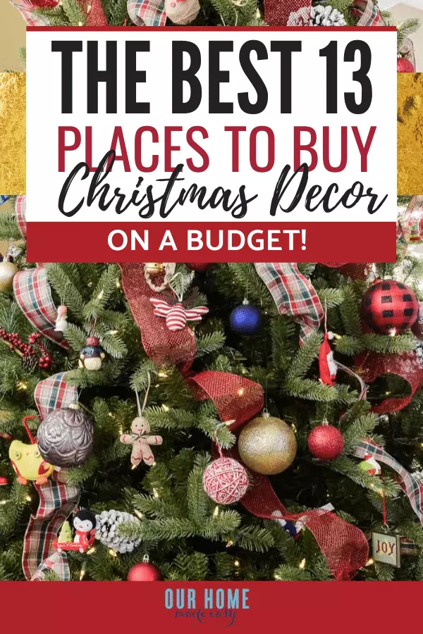19 Favorite Places to Buy Holiday Decor on the Cheap! (2024)