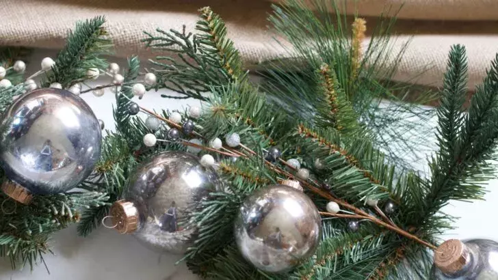 Easy, Shatterproof DIY Mercury Glass Ornaments