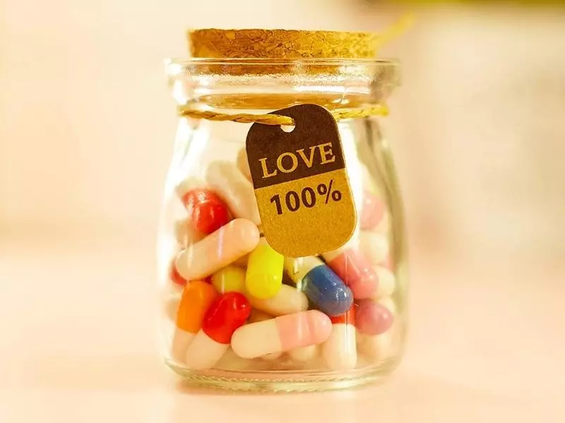 Love Letter Jar for the traditional gift for 42nd anniversary