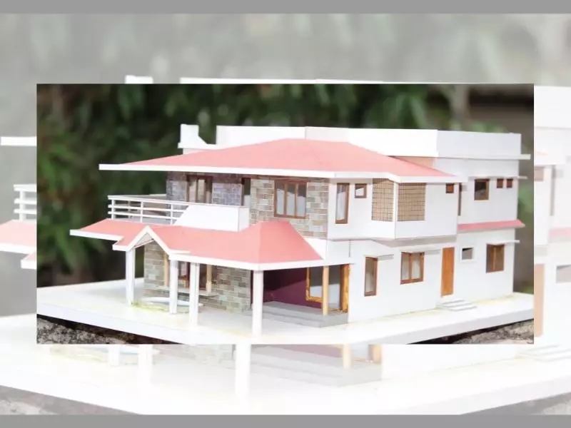 A House Model for the 42nd anniversary gift