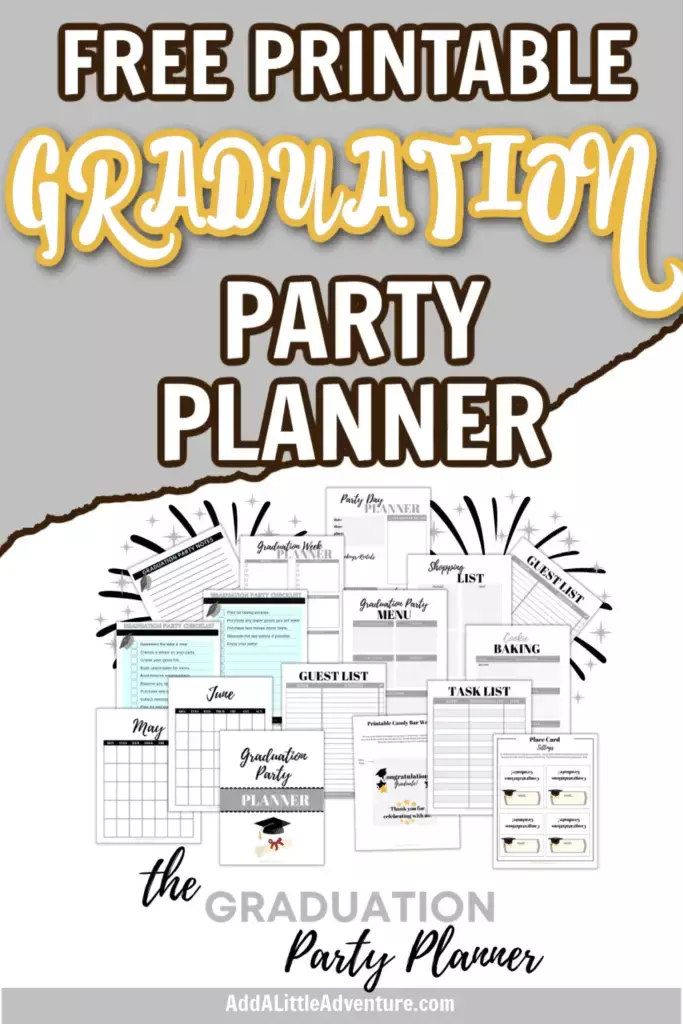 Free Printable Graduation Party Planner