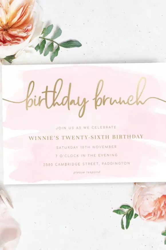 Brunch Party Invitation