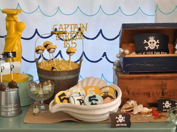 Pirate-Themed Dessert Table