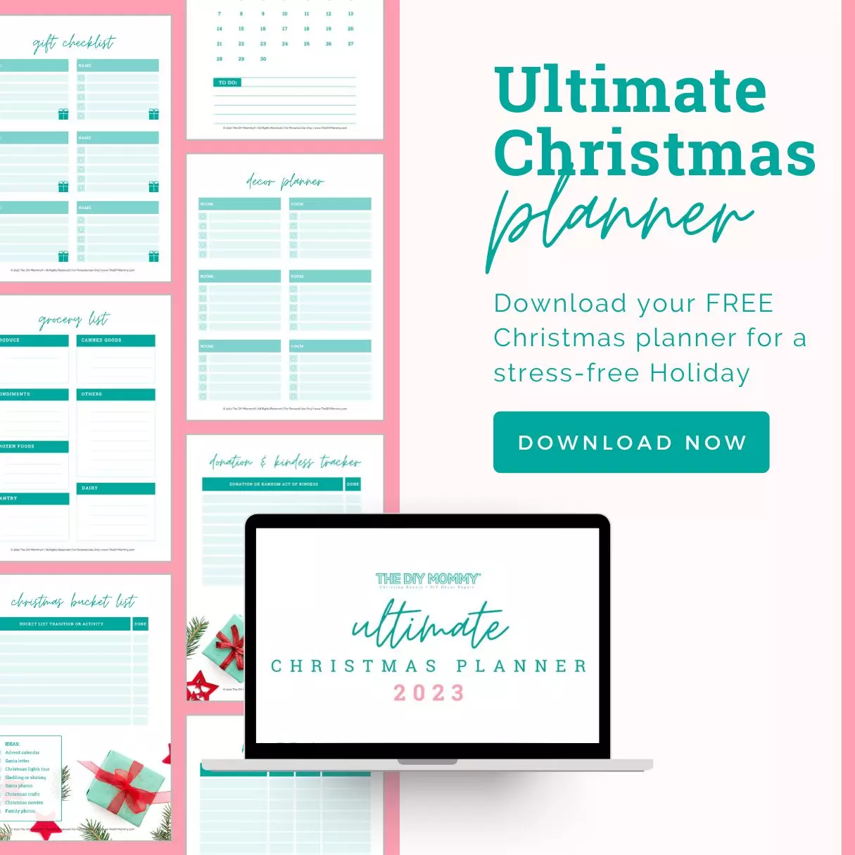 The Ultimate Free Printable Christmas Planner 2023