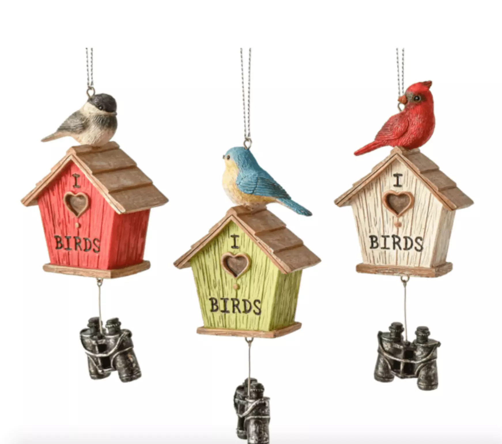 birdhouse ornaments