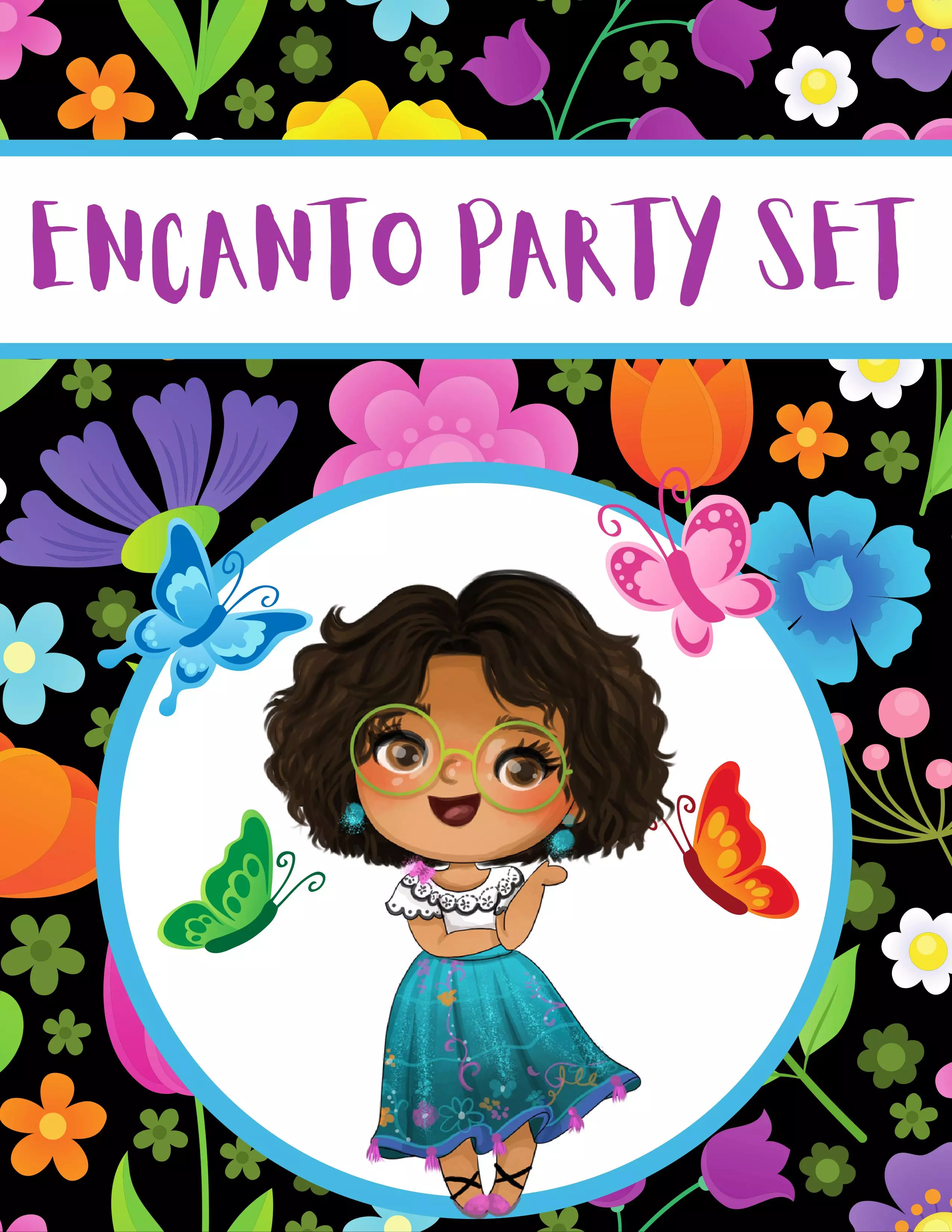 free printable encanto bunting and party banner for kids encanto birthday party