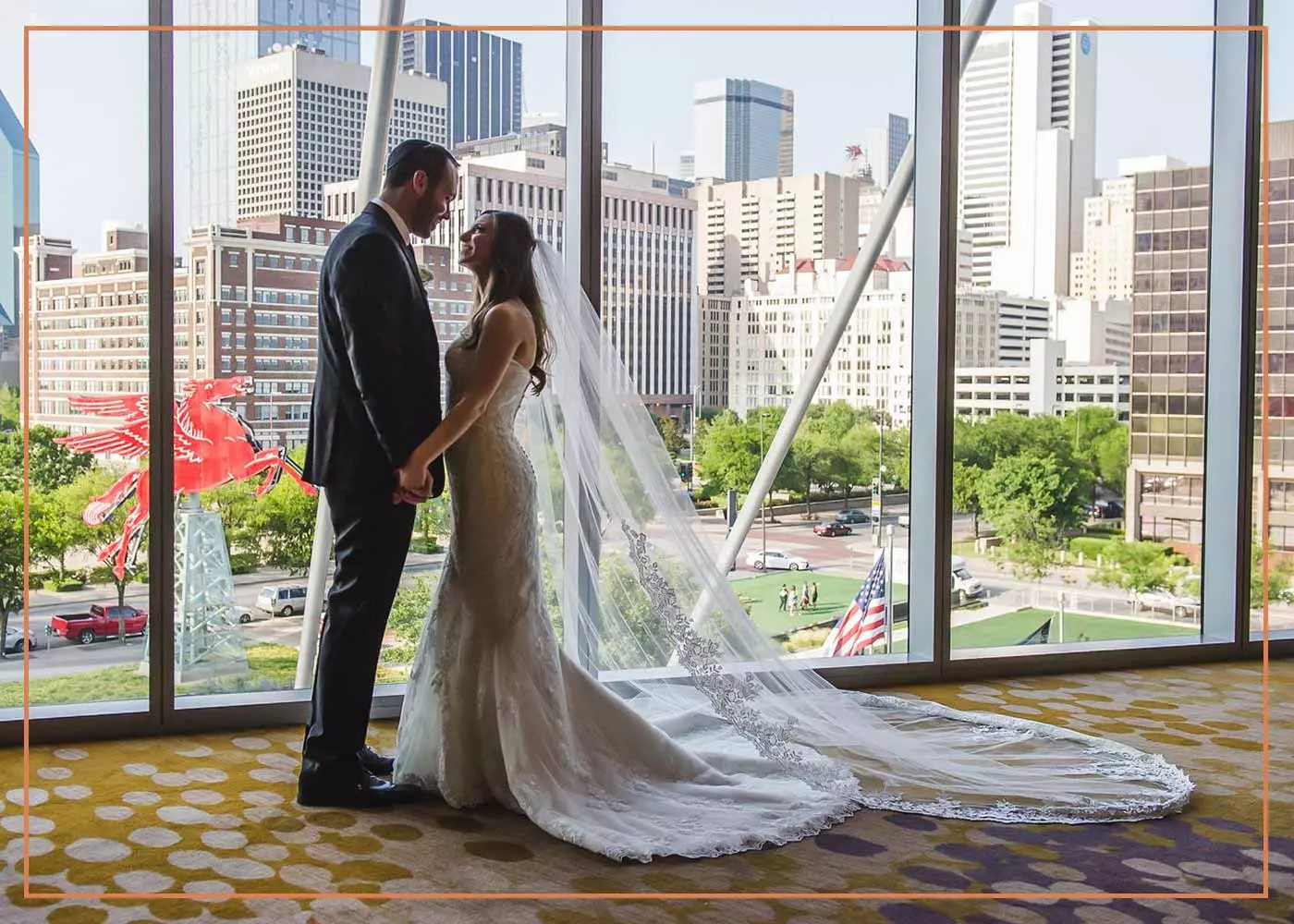 Real Dallas Wedding at the Omni Hotel