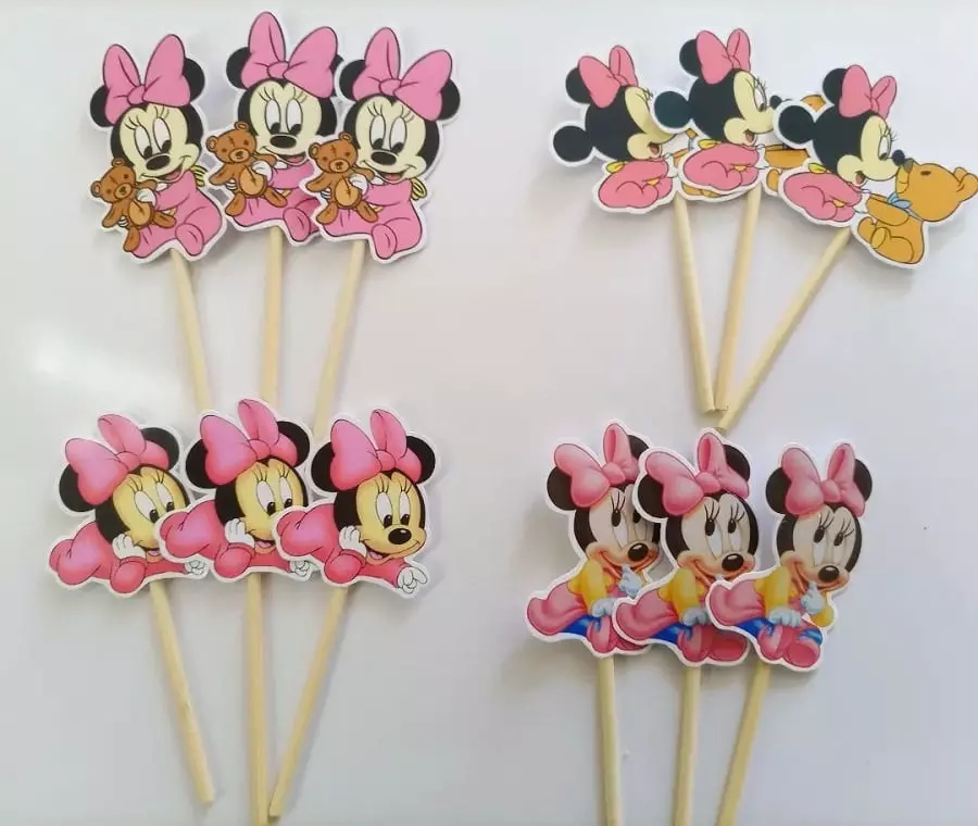 Minnie Mouse Printable Cake Topper