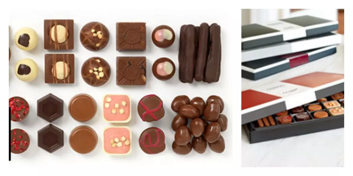 Chocolates for Chocoholics - A tempting selection of chocolates from Hotel Chocolat