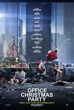 Office Christmas Party Scene