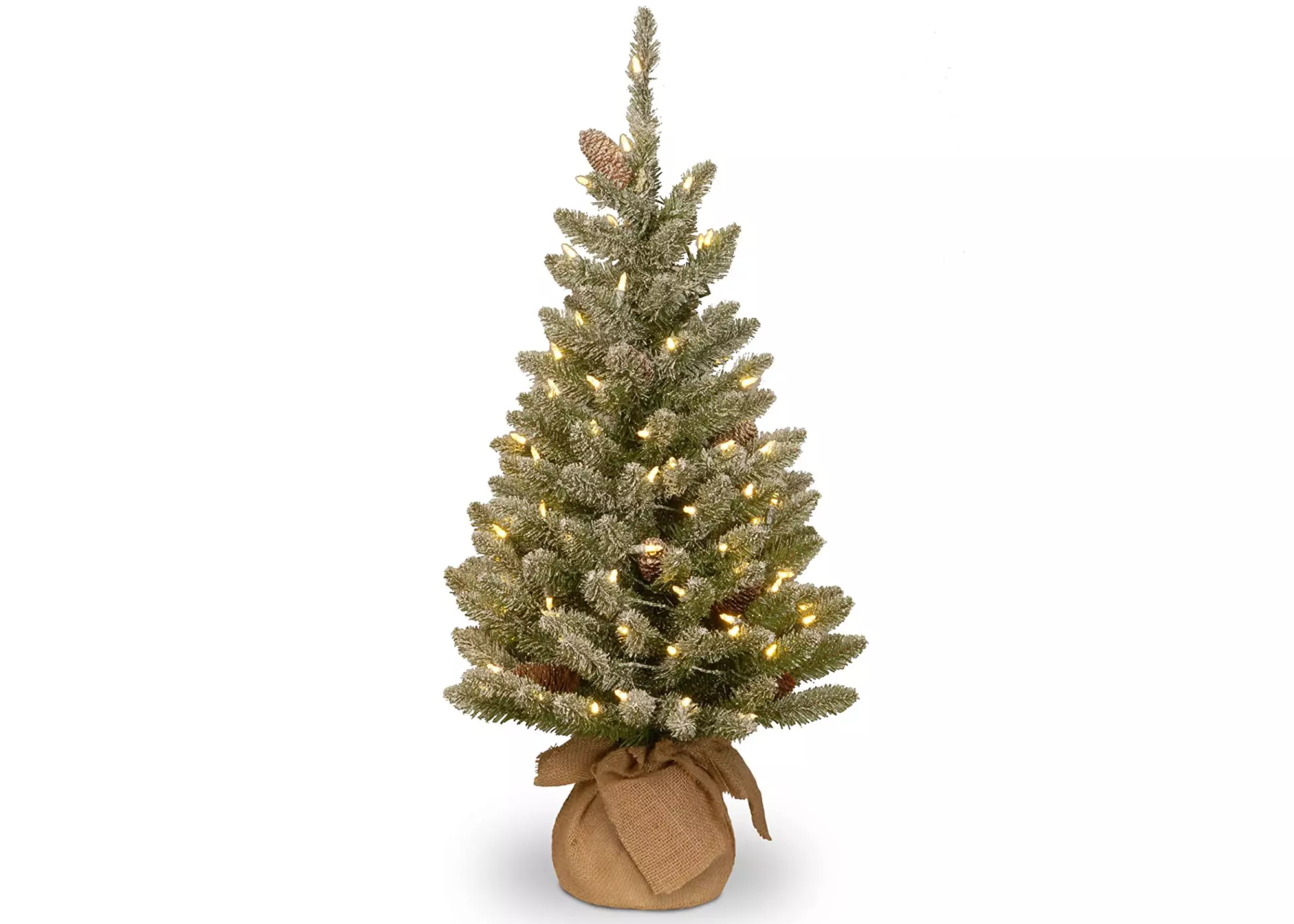 National Tree Company Pre-Lit Artificial Mini Christmas Tree