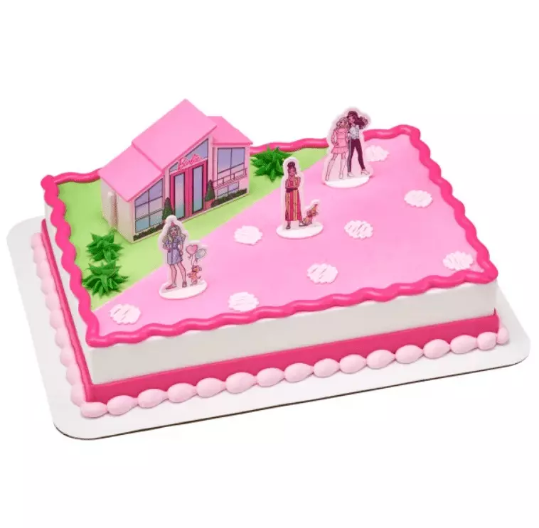Barbie Dreamhouse Cake Toppers
