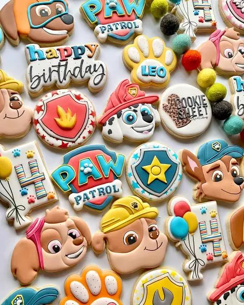 Paw Patrol birthday party cakepops 2