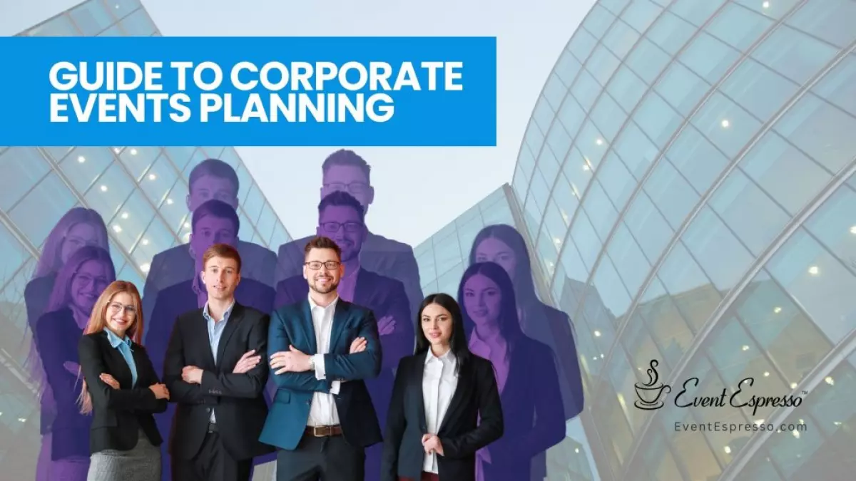 Blog banner for corporate events planning