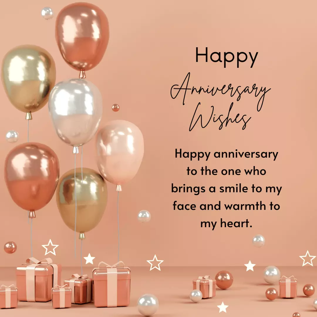 1st Ballon Anniversary Card For Wife
