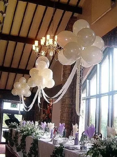 Shape Flower Bouquets with Balloons