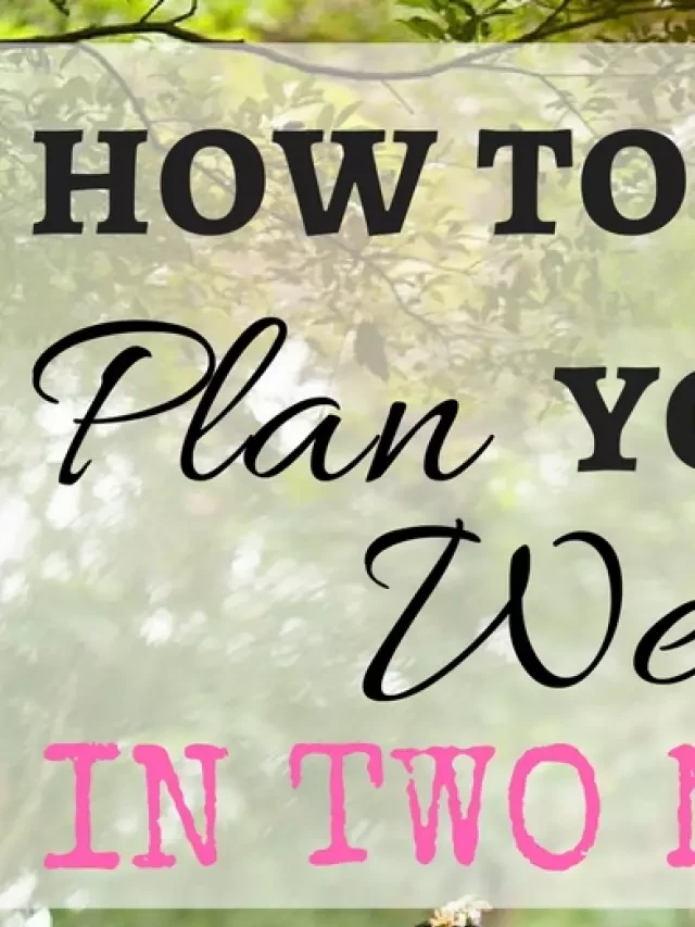   How to Plan Your Wedding in Two Months: A Fast and Fabulous Guide
